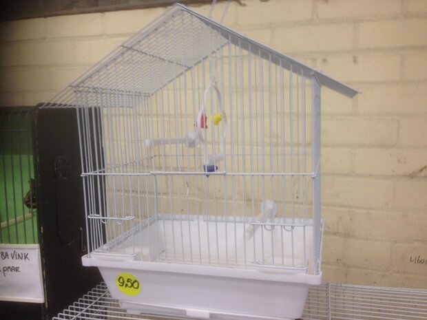 solo Laboratorium Glad Nieuwe-goedkope,-complete-Vogelkooitjes-met puntdak kopen - Birdtrade in-  en verkoop van vogels en toebehoren