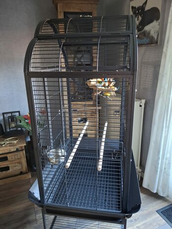 Mooie prachtige grote parkieten, papegaaienkooi type 2732