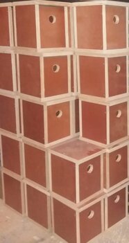 Birdtrade Mezenkast (broedkast voor alle soorten Mezen van watervasthout Birdtrade Mezenkast (broedkast voor alle soorten Mezen van watervasthout